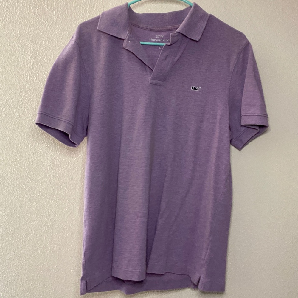 Vineyard Vines Lilac Classic Polo Shirt Size Small